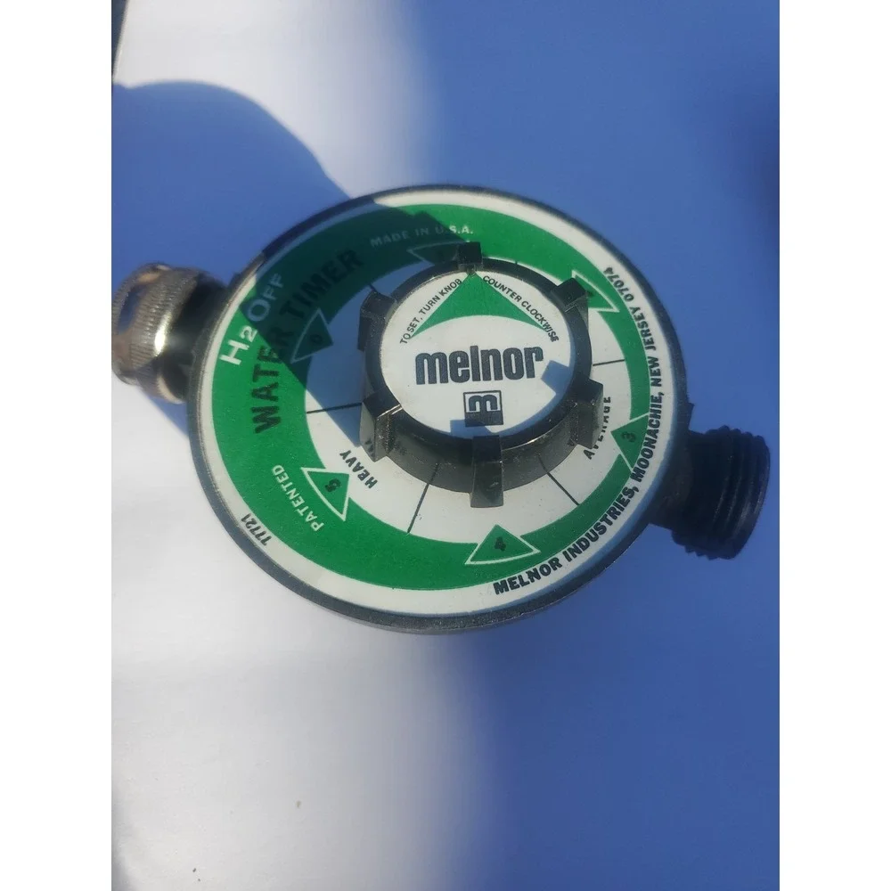Vintage Melnor Time a Matic Water Control Automatic Timer NOS open original‎ box